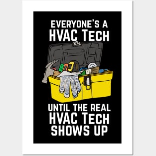 Hvac Tech Posters and Art